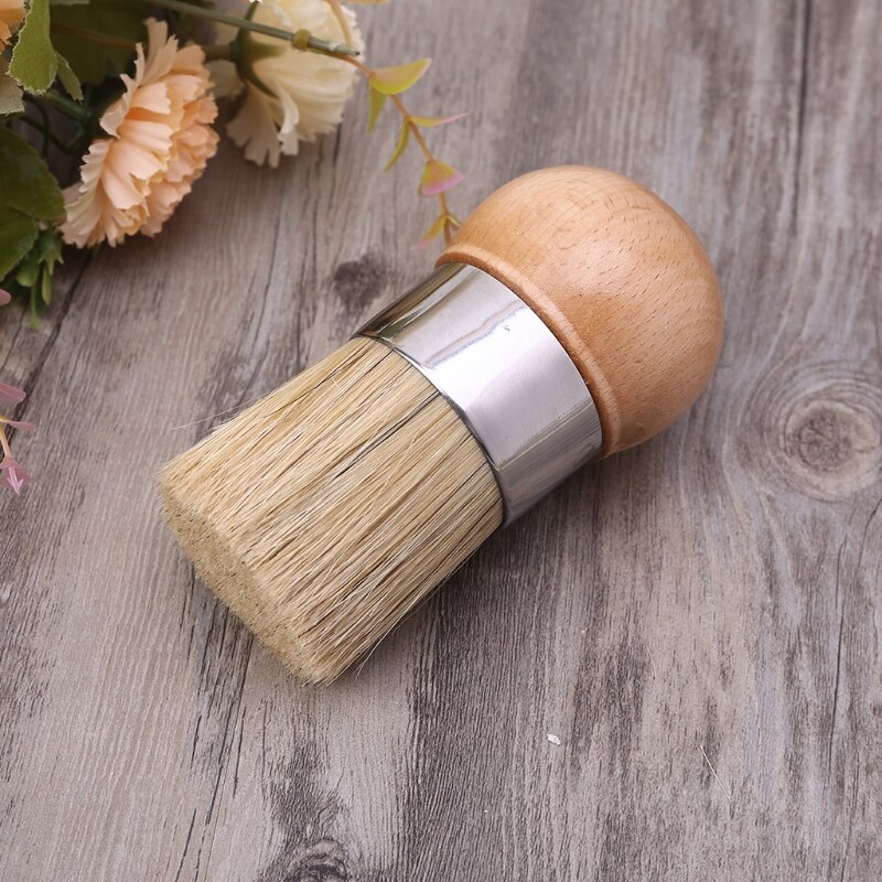 Jolie Pointed Wax Brush - Pure Bristle For Applying Finishing Wax To Furniture & Floors - View #4
