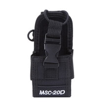 Walkie Talkie Sacchetto Della Cassa Del Supporto MSC-20D PTT Nylon Carry di Caso Della Copertura con Sling per Kenwood BaoFeng UV-5R BF-888S Dispositivi Radio