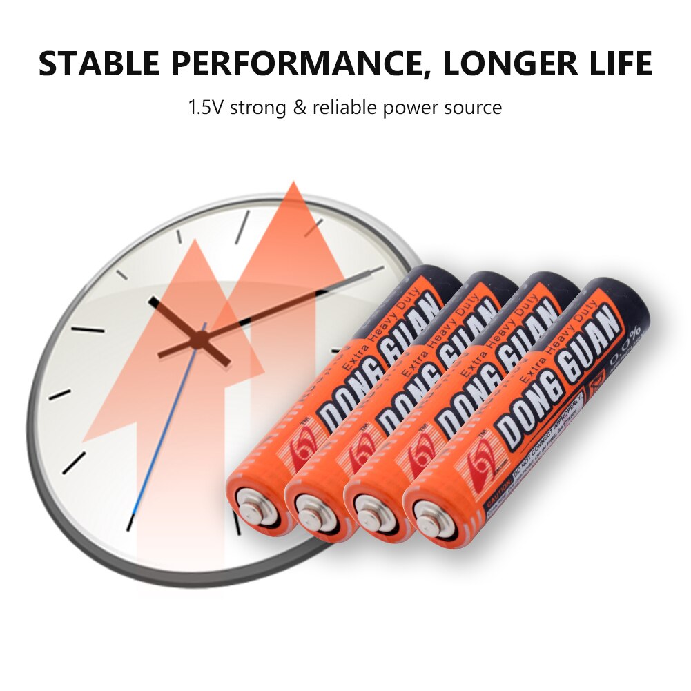 8Pcs 1.5V AAA Battery UM4 R03 AM4 Zinc Carbon Batteries For Flashlight Toys Original 1.5V AAA Carbon Dry Battery UM4 R03 K3A