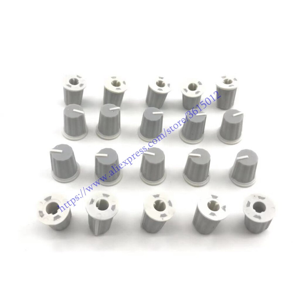 20PCS DAA1176 DAA1305 GRAY Replace EQ Rotary Knob For Pioneer DJM800 900 2000 NXS