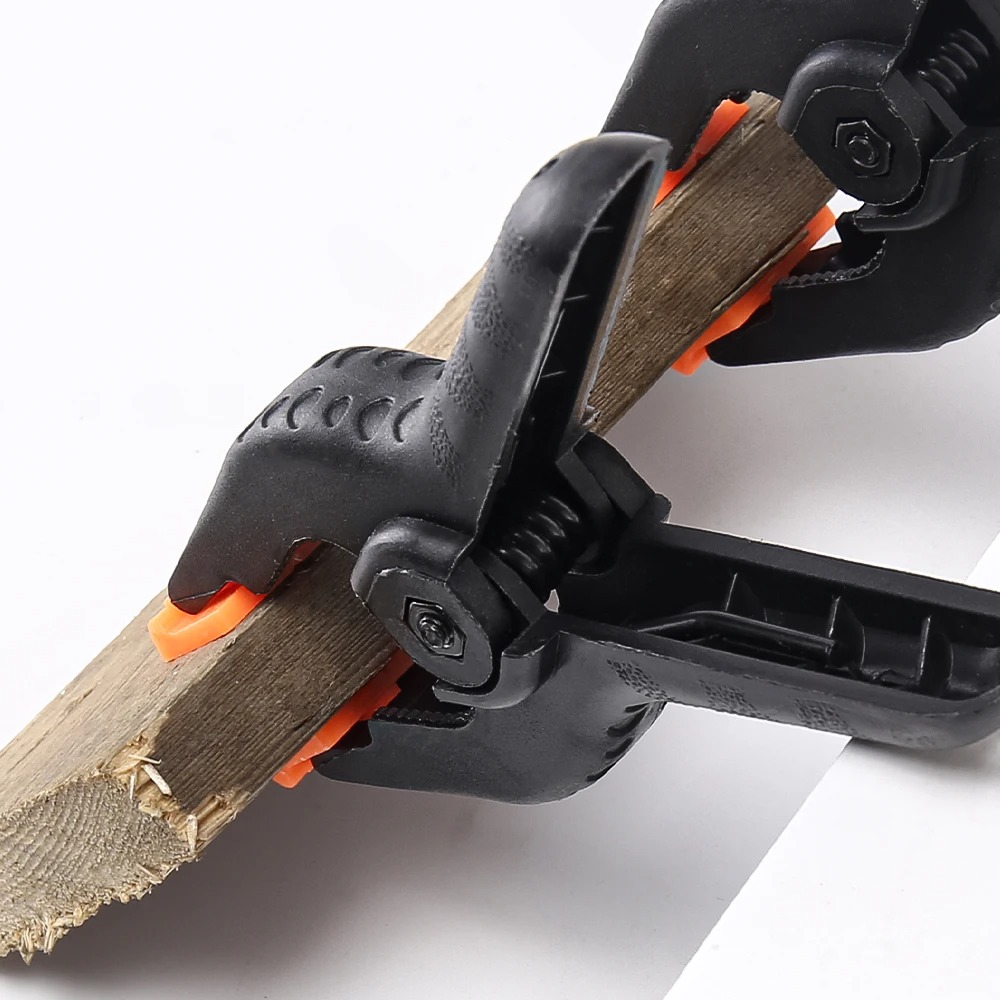 Braçadeira em forma de a, braçadeiras de mola de 6 polegadas, braçadeiras de plástico e nylon para carpintaria, fixação rápida, clipe de pano para fundo de foto