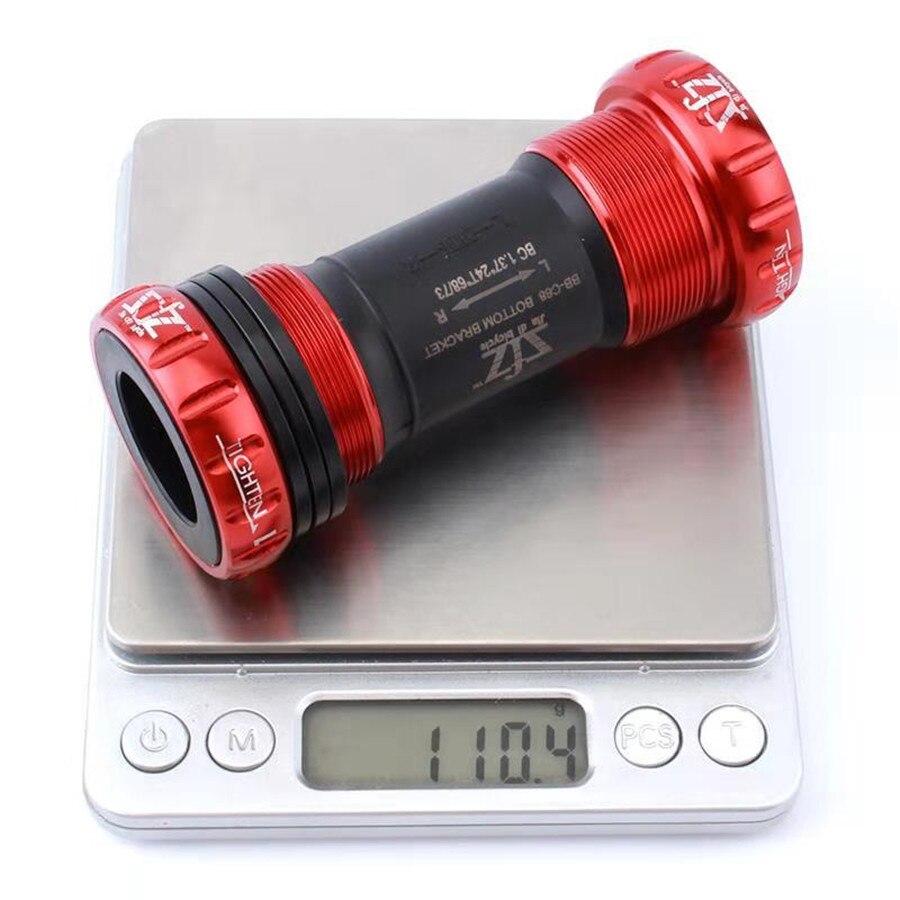 MUQZI-081 mountain bike bottom bracket ceramic bottom bracket hollowtech ii eje pedalier bicycle parts bottom bracket bike