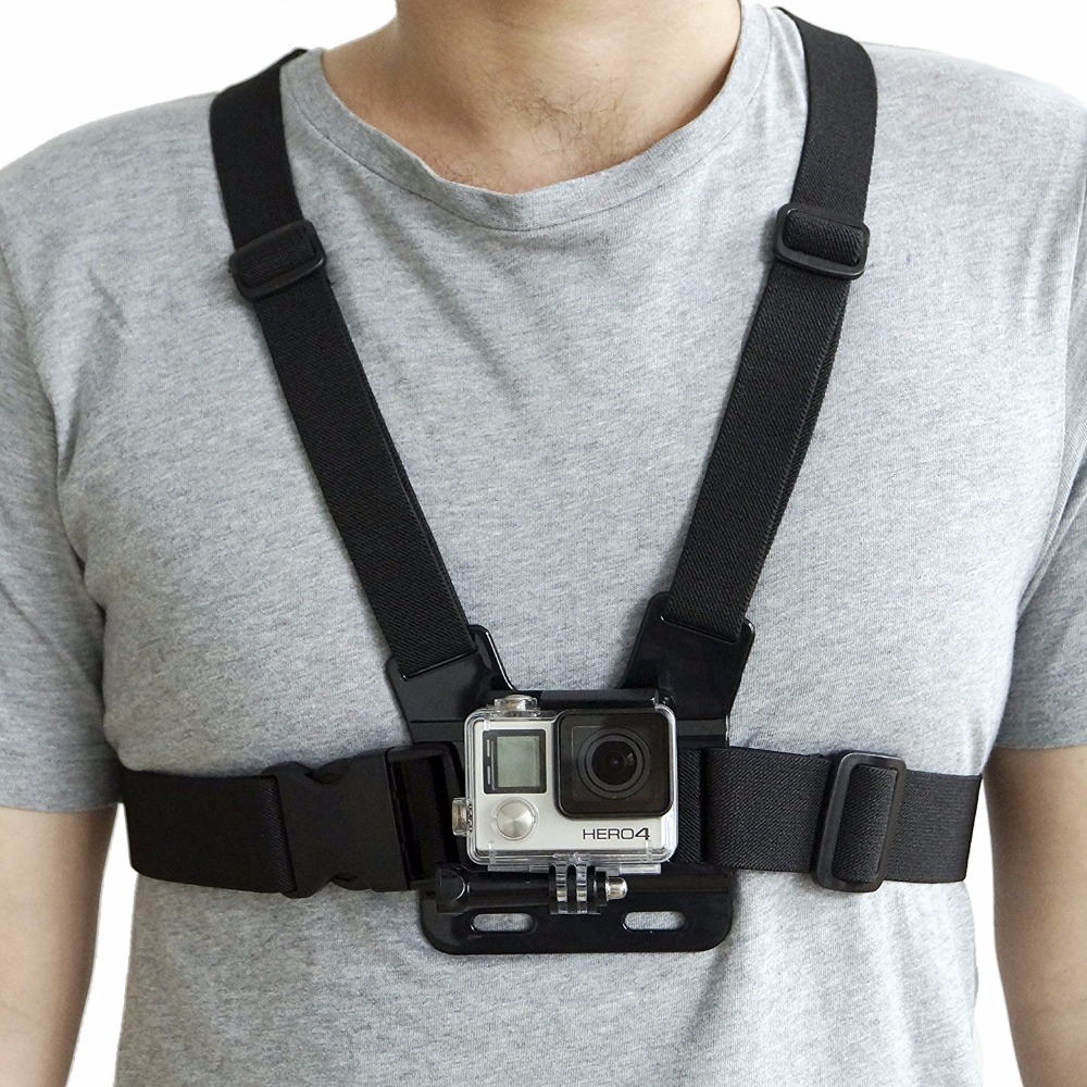 Adjustable Chest Body Harness Accessories Belt Strap Mount For Gopro Hero 5 Support All Action Sports Camera VeFly sport