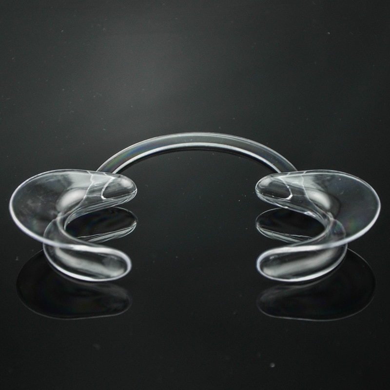 10 stücke Zähne Whitenng Mund Öffner M Größe Kunststoff Zähne Aufhellung-wangenhalter, C Typ Zahn Wange Retractor