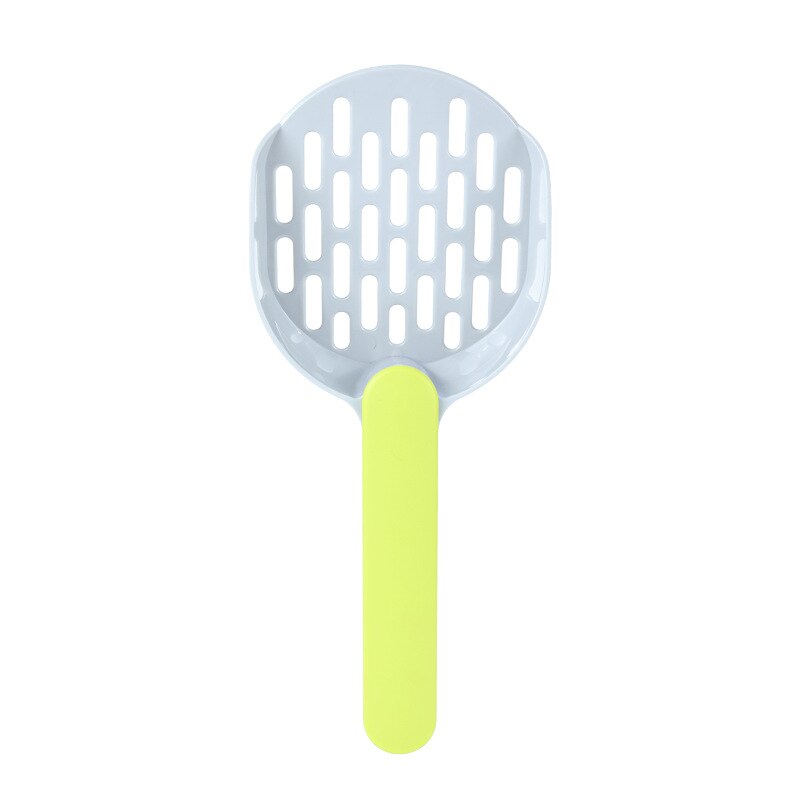 1 Pcs Oversized Cat Litter Shovel Pet Hit Color Large Grid Cat Feces Shovel Thickened Plastic Cat Litter Shovel TSLM1: 02