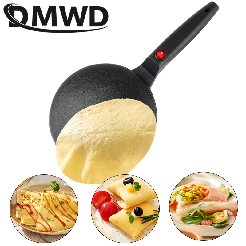 110 V/220 V Automatische Pannenkoek Making Machine Instant Verwarming DIY Snack Burrito Bakpan Crêpe Maker Loempia Flapjacks Skille