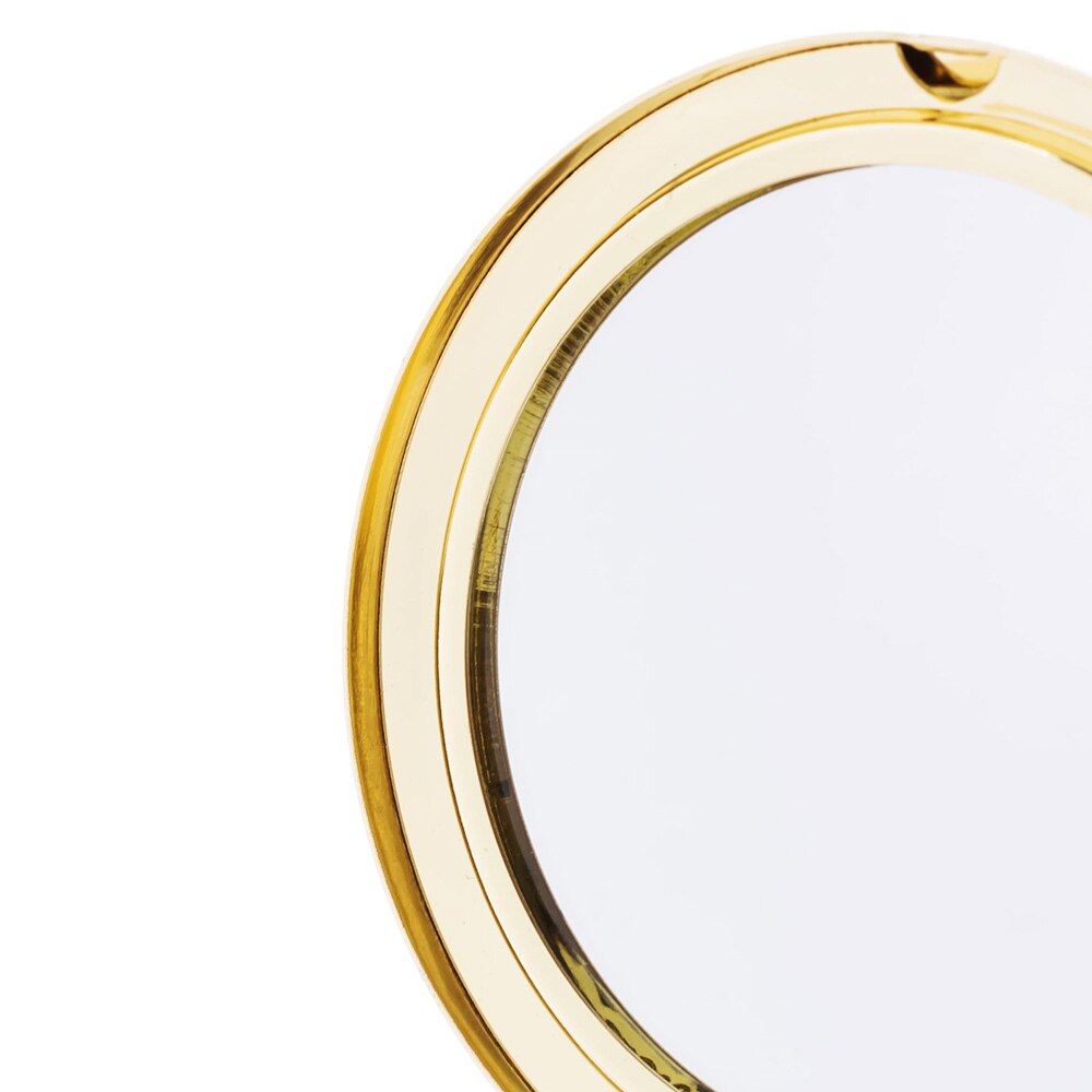 5Kits 57.1mm Blank Round Metal Compact Mirror Makeup Cases 3 Colour DIY Mirror