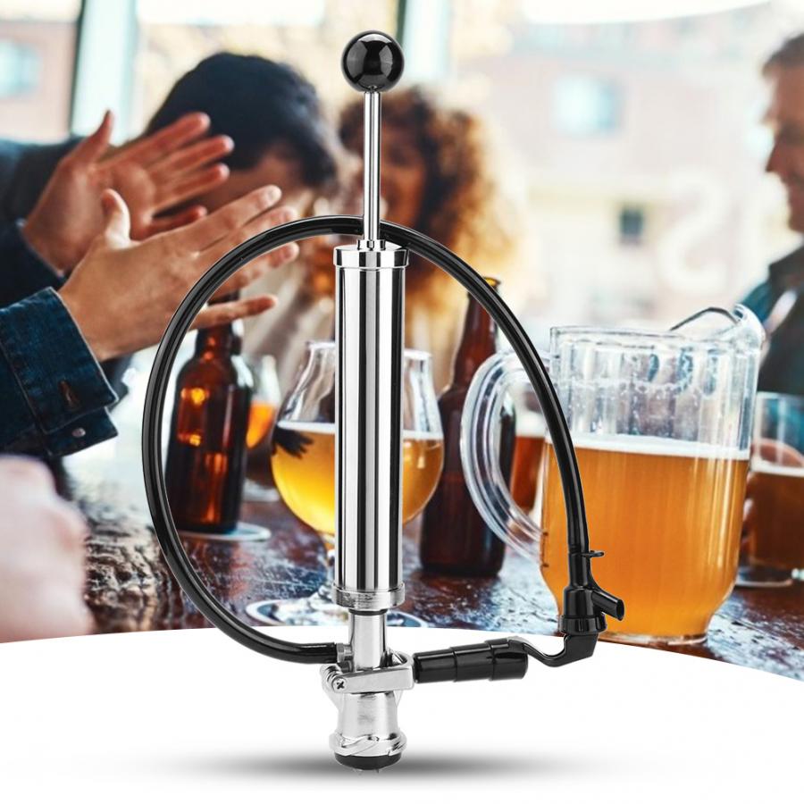 Home Bar Brewing Set 8in D-System Heavy Duty Beer Party Pump Beer Pump Beer Keg Tap Set Homebrew