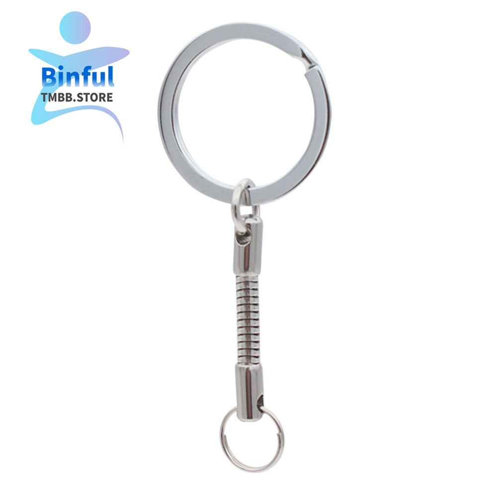 Binful Usb Flash Drive Lanyard Opknoping Keten Anti-Verloren Touw Udisk Metalen Opknoping Keten Sleutelhanger Rvs Snake bone Ketting: D