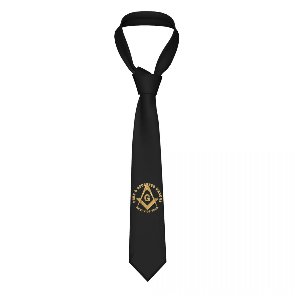 Corbatas masónicas de papá para el cuello, corbatas personalizadas para la oficina, para el Día del Padre, a la: Color amarillo luminoso