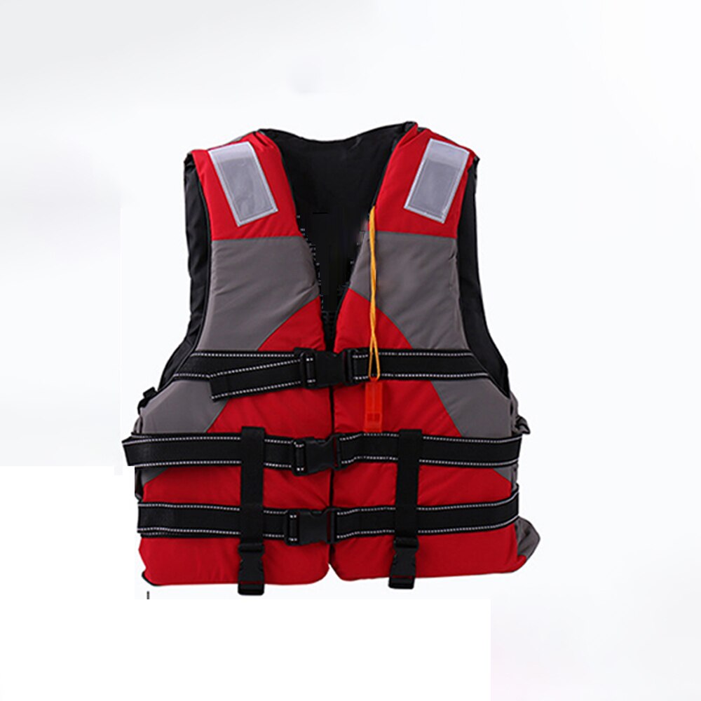 Außen rafting schwimmweste für kinder und erwachsene schwimmen schnorcheln wear angeln anzug Berufs driften ebene anzug: Rot / 50-85kg XL