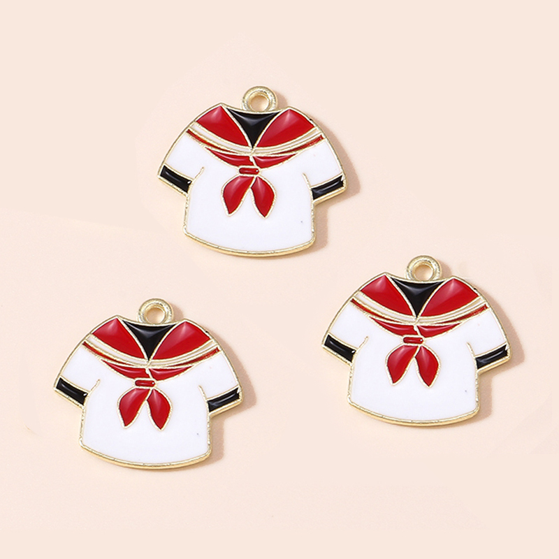 10 Uds. De dijes esmaltados para ceremonia de graduación, profesora, estudiante, mortero, collares, pendientes, accesorios para hacer joyería DIY: Zinc negro plateado