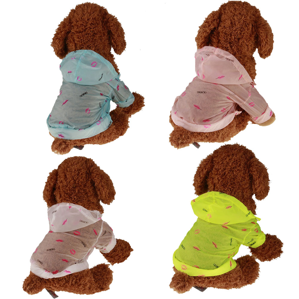 GYAPET Huisdier Shirts zon Kleding Voor Kleine Honden Kleding Rode Lip Moderne Patroon XS-XL Size