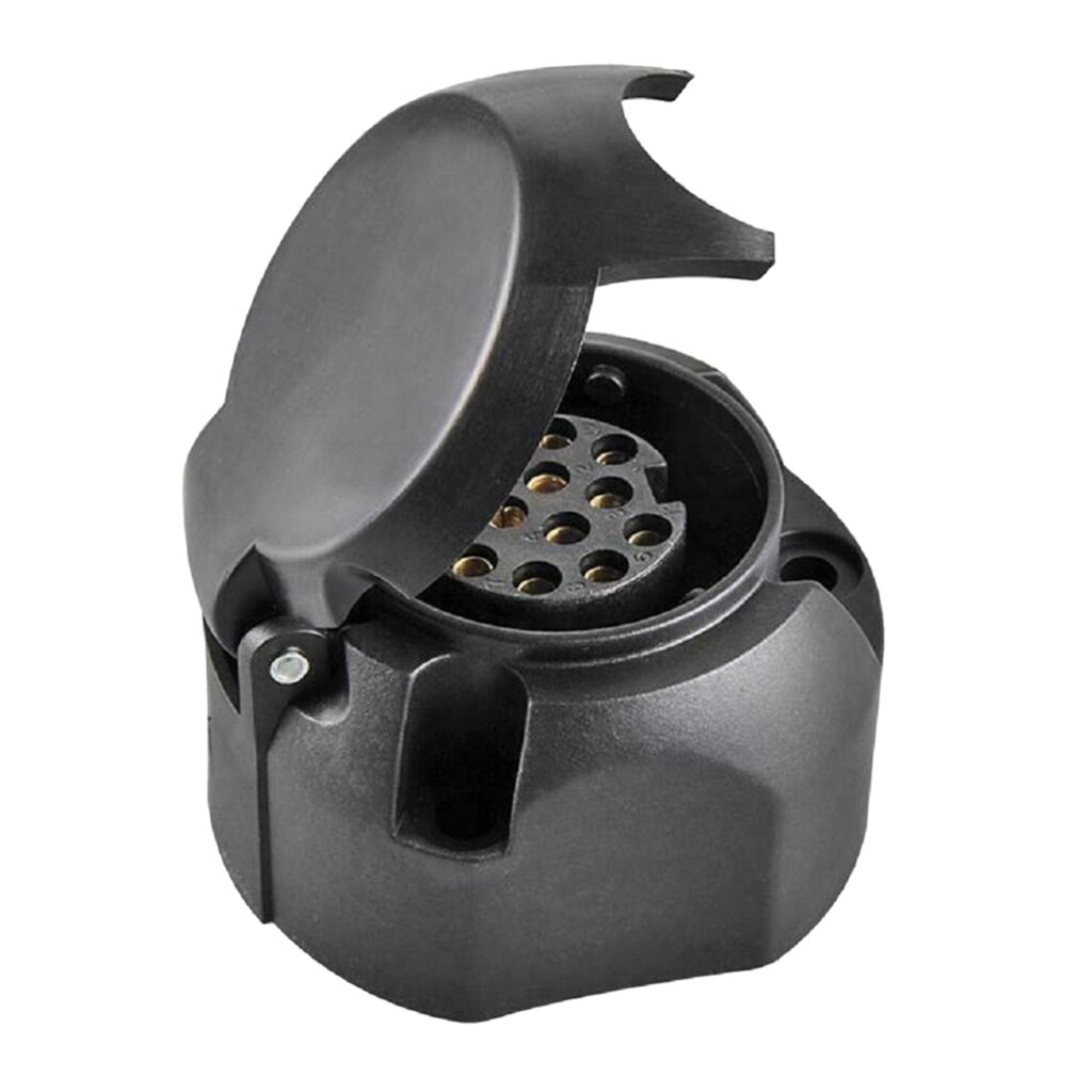 13 Pin Trailer Truck Caravan Towbar Socket Plug Adapter Converter