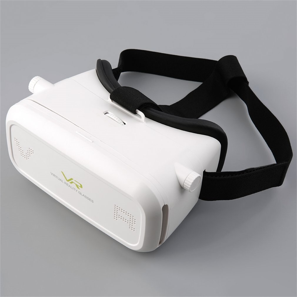 White Virtual Reality 3D Glasses Head Mount Google Cardboard For Smartphone: Default Title
