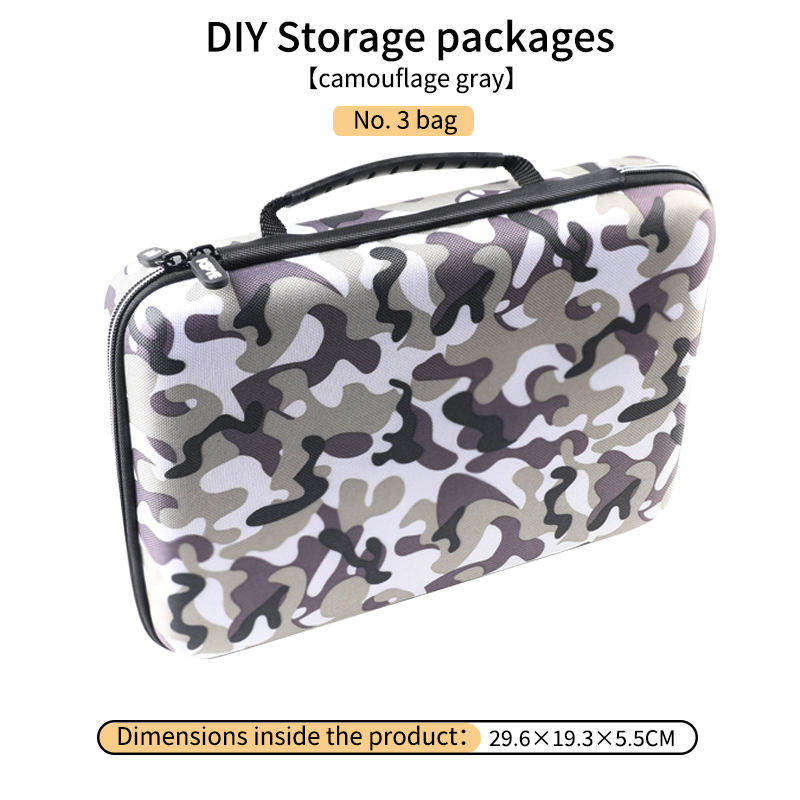 Elektronischer Organizer, DIY-Schwammschutz, Reisekabel-Organizer, Tasche, elektronisches Zubehör, Tragetasche, tragbare tragbare Aufbewahrung: WHITE