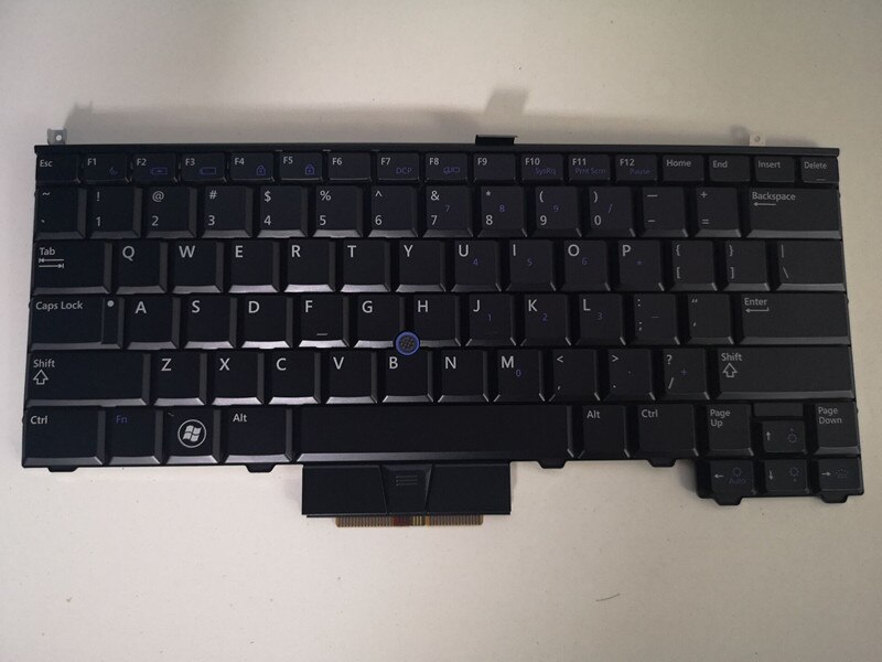 Teclado de portátil usado para Dell Latitude E4310, con punto y retroiluminado