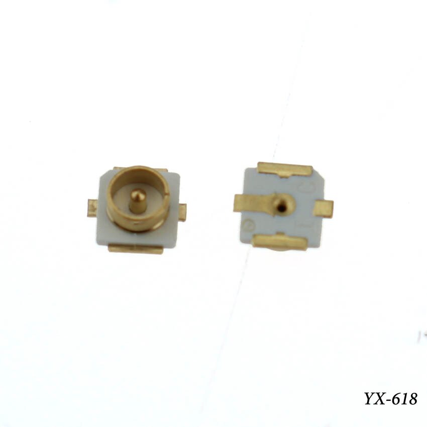 Yuxi 2 stk reservedeler for nintend switch ns joy con pcb board flex kabel kontakt socket klips reservedeler: B