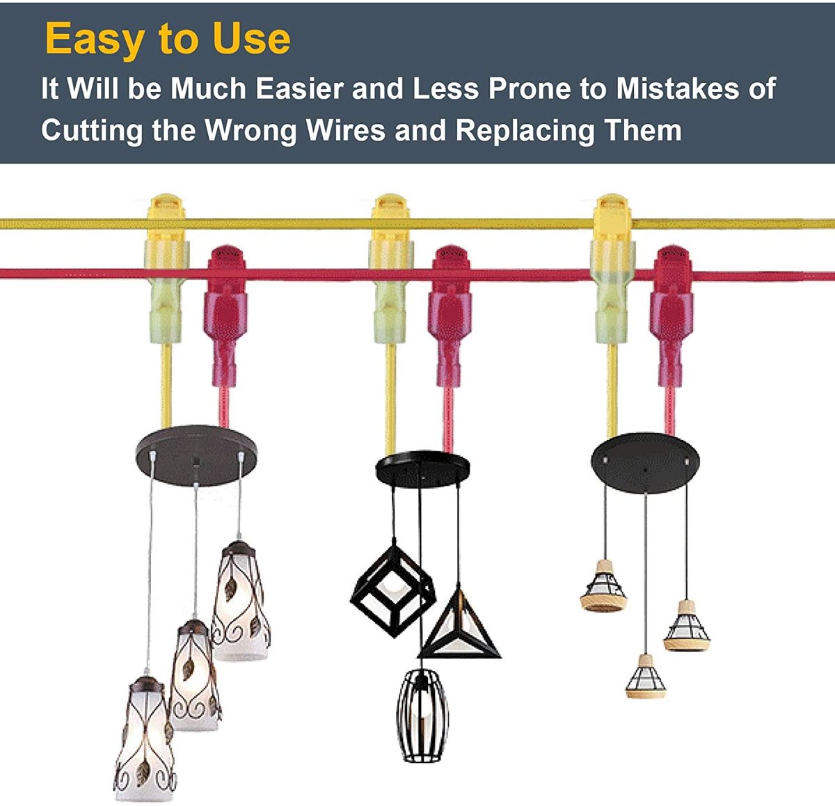 Pneumatic plugs 120 POWER T-Tap cable connectors Self-insulating Quick Connector cable clamps Insulated Quick Coupling cable