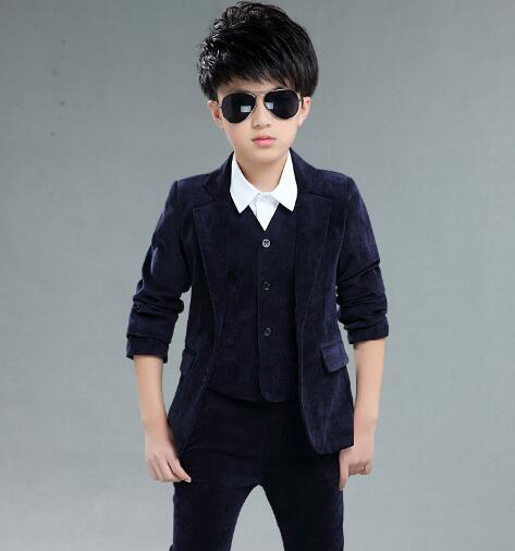 Boys Party Blazer With T-Shirt -Wine main image 1