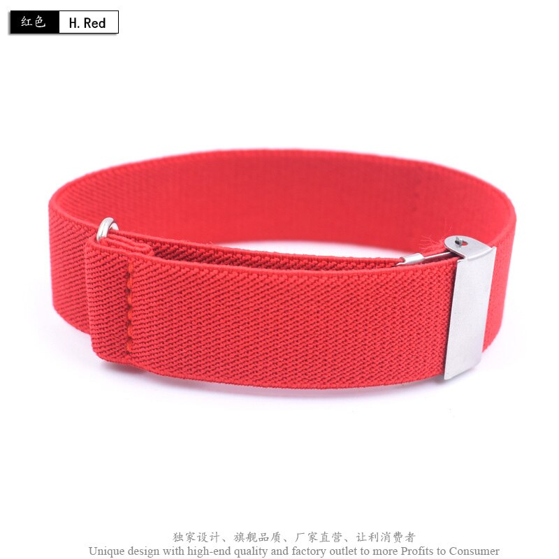 1 par gentleman formel skjorte armbånd ærmer strømpebånd holder business party manchet far & #39 ;s dag mouw kousenbånd 2.5 cm bredde: Rød