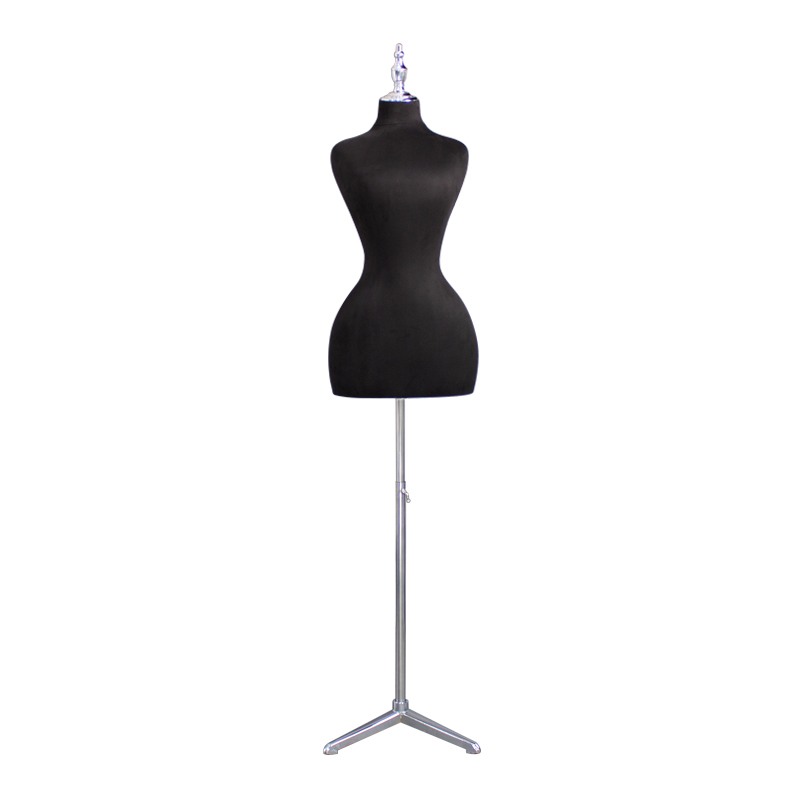 Manequim feminino curvilíneo, quadril grande, metade do corpo superior, feminino, plus size: Vermelho