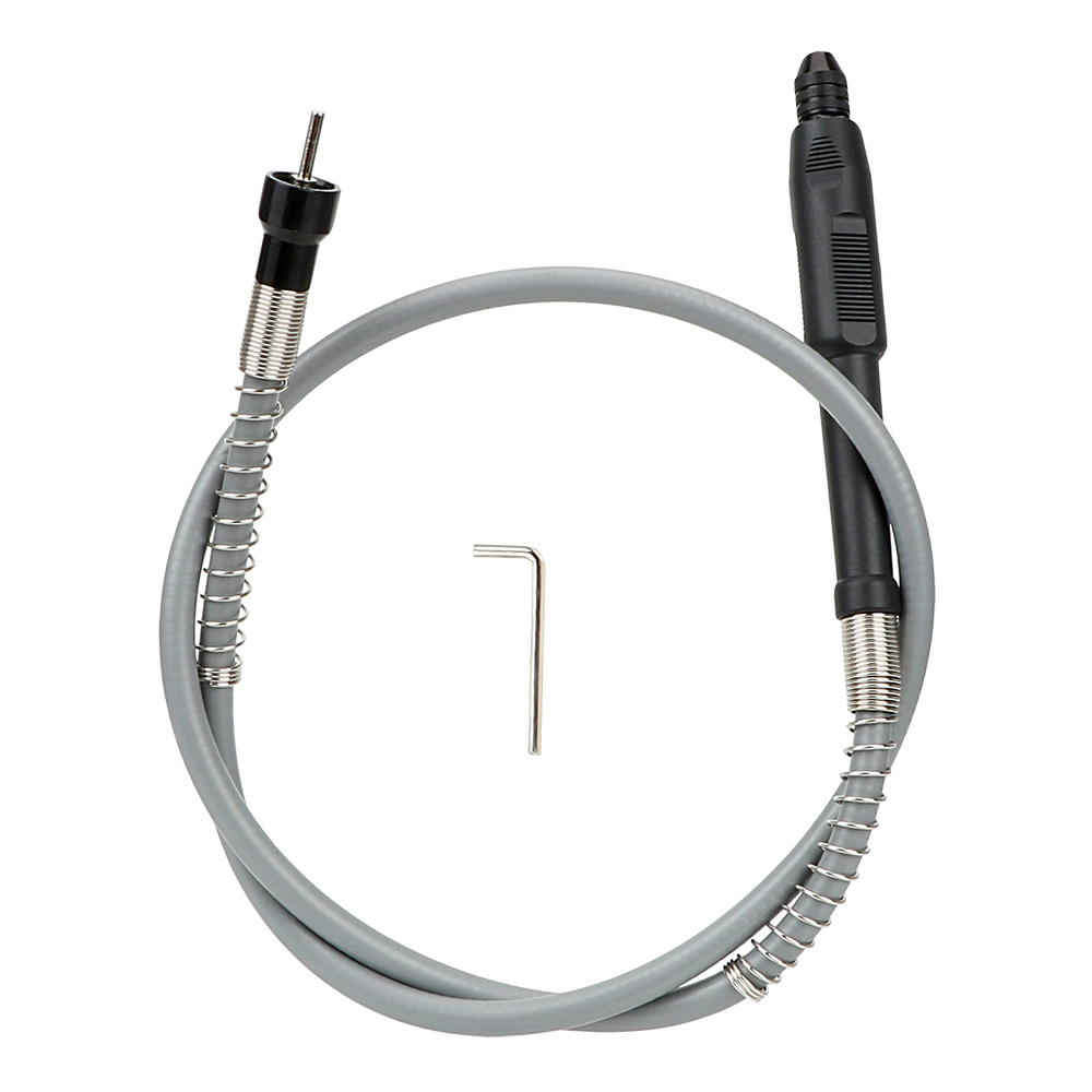 Beruf für Dremel 0,3 Elektro werkzeuge Zubehör Schleifer flexible Welle weiche Flex welle mit 3,2-mm Bohrfutter griff: Default Title