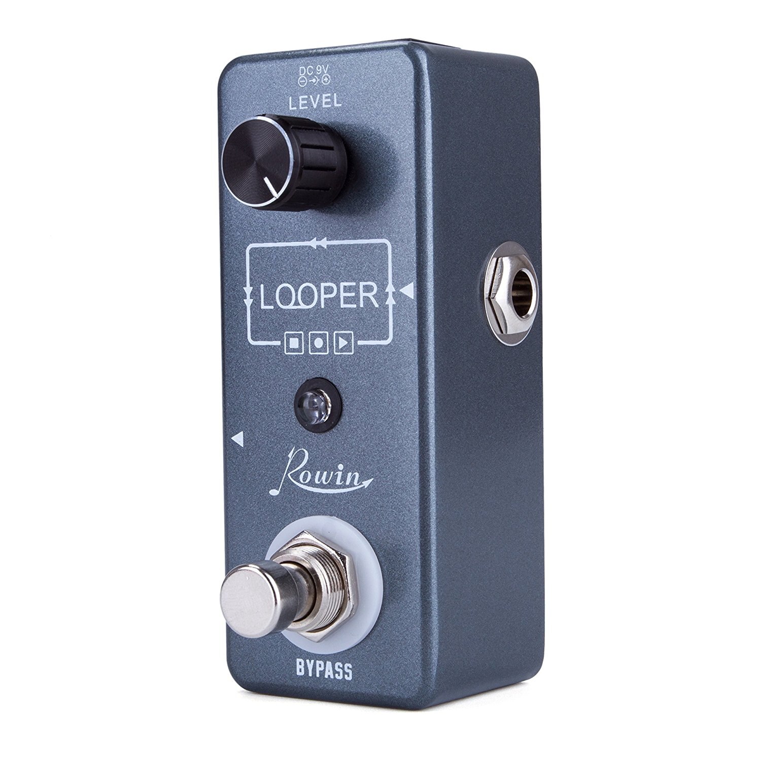 Gitarre Looper Pedal Rowin LEF-332 Für Elektrische Gitarre Bass 10 Min Aufnahmezeit Digital Looper Wirkung Pedale