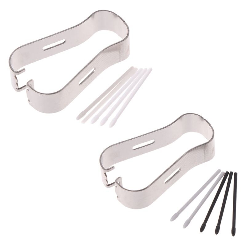 1Set di punte di ricambio per stilo Touch pennini con Clip in metallo per Samsung Galaxy Tab S3 T820 T825/S4 T830 T835 penna stilo serie M5TB