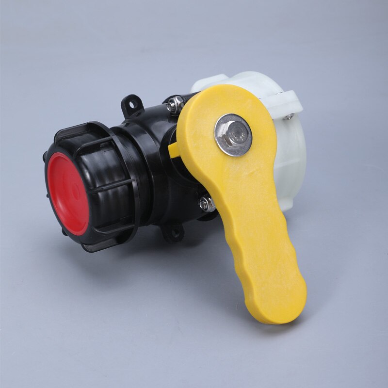 Plastic DN50 Ball Valve 1000L IBC tank valve Adapter