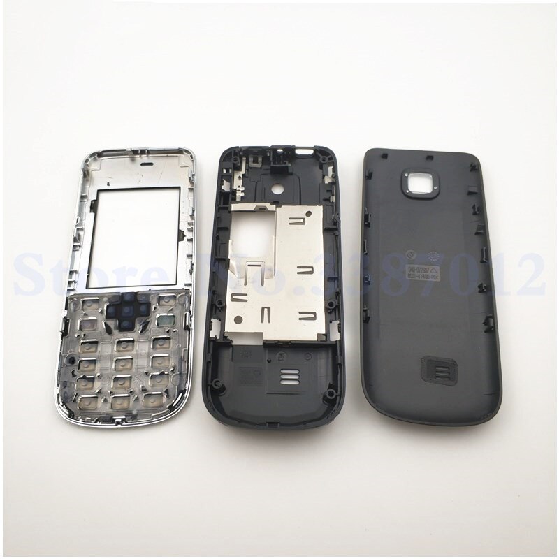 Full Complete Mobile Phone Housing Cover Case For Nokia 2700 2700c With English Keypad