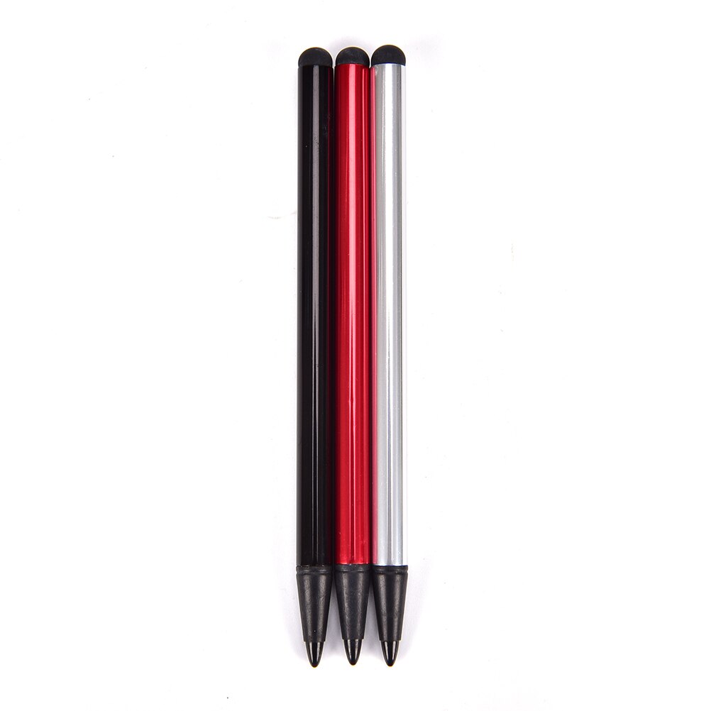 1Pc Capacitieve Resistive Pen Touch Screen Stylus Potlood Voor Tablet Ipad Mobiele Telefoon Pc Capacitieve Pen