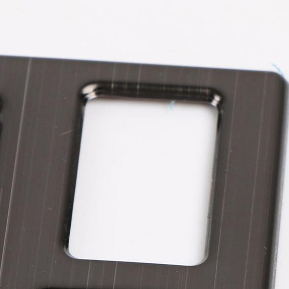 For Volkswagen Vw T-ROC T ROC TROC Stainless steel Car styling Interior Reading light decoration frame Cover Trim