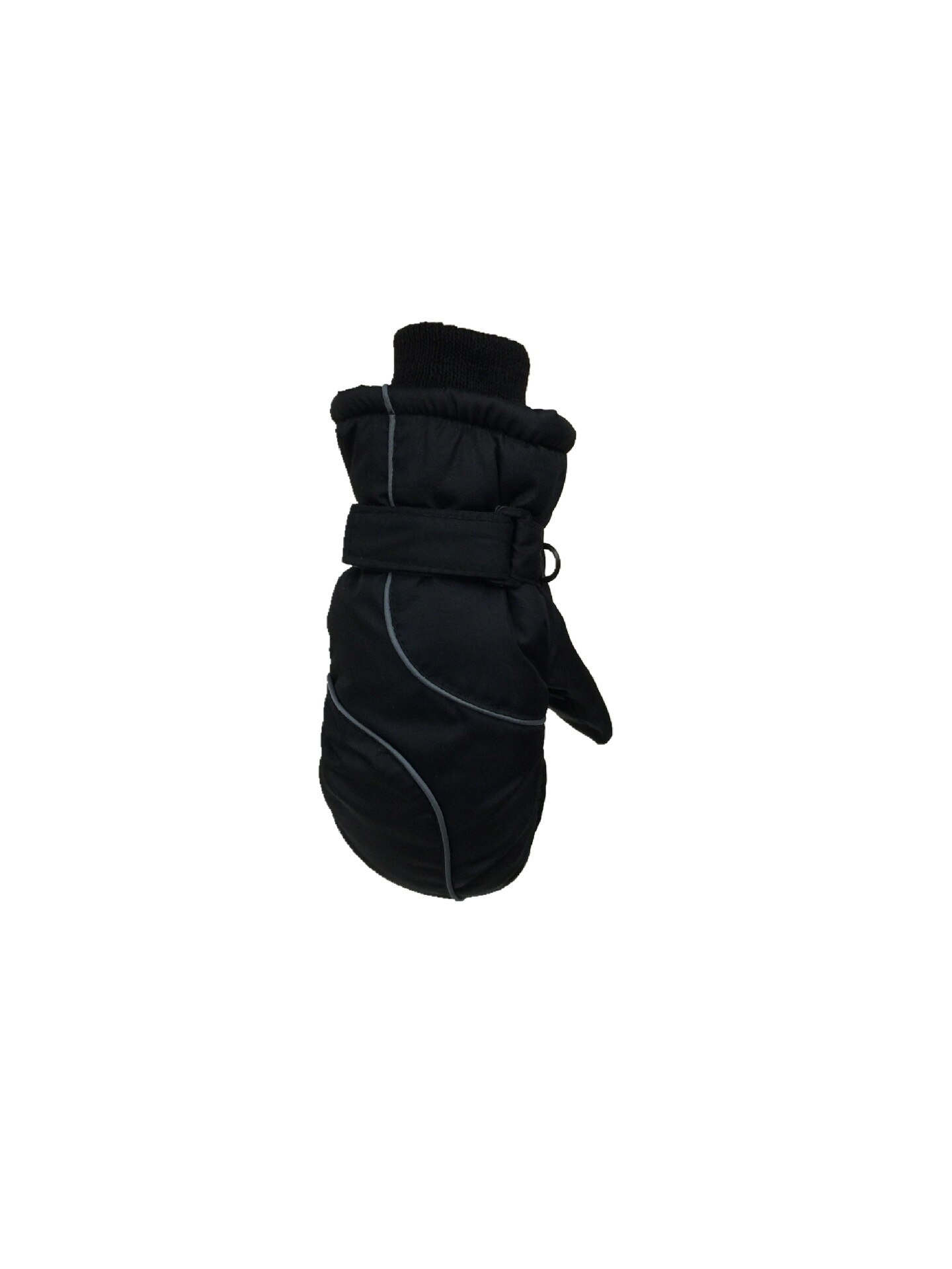 Kinderen Verdikte Warme Ski Handschoenen Winter Leuke Waterdicht En Winddicht Outdoor Sport Handschoenen Kids Wanten Voor 4-8yrs: Black