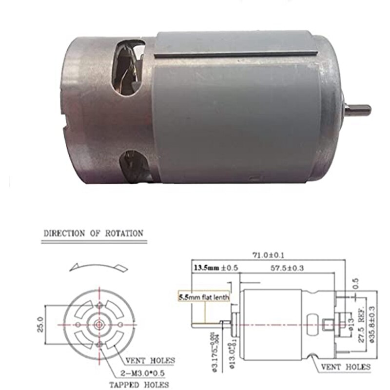 14 Teeth 18V MOTOR for Makita 629937-8 HP457D DF457D BDF453 DDF453 DDF453RFE DHP453 BHP453 8390D 8391D 6390D