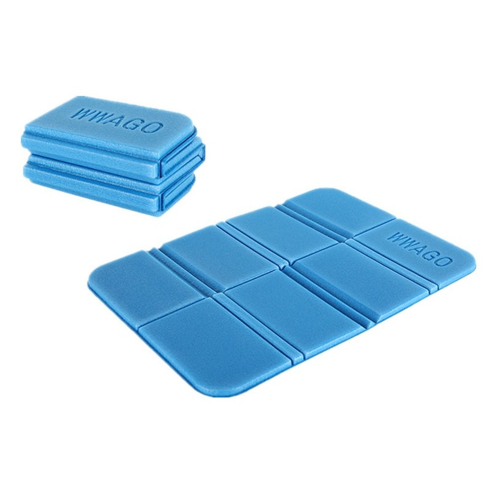 Portable Seat Cushion Mat Waterproof Seat Pad Foldable Cushion Insulated Folding Foam Sit Mat for Outdoor Camping Picnic Hiking: Blue