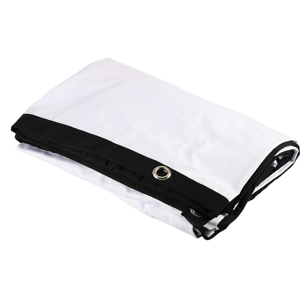 60 70 80 100 120 150 inch Portable HD Projector Screen 16:9 Projection Screen Foldable Thick Durable for Outdoor Home Theater