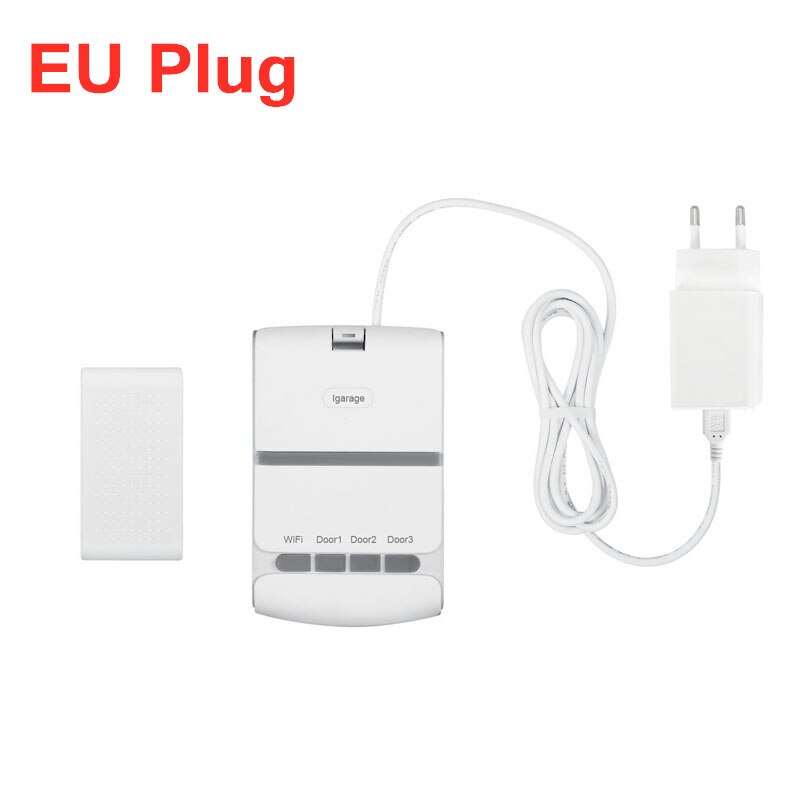 Tuya Smart Life WiFi Smart Roll Up Door Smart Remote Opener Timer Smart Garage Door Switch Voice Control Work With Alexa Google: EU Plug