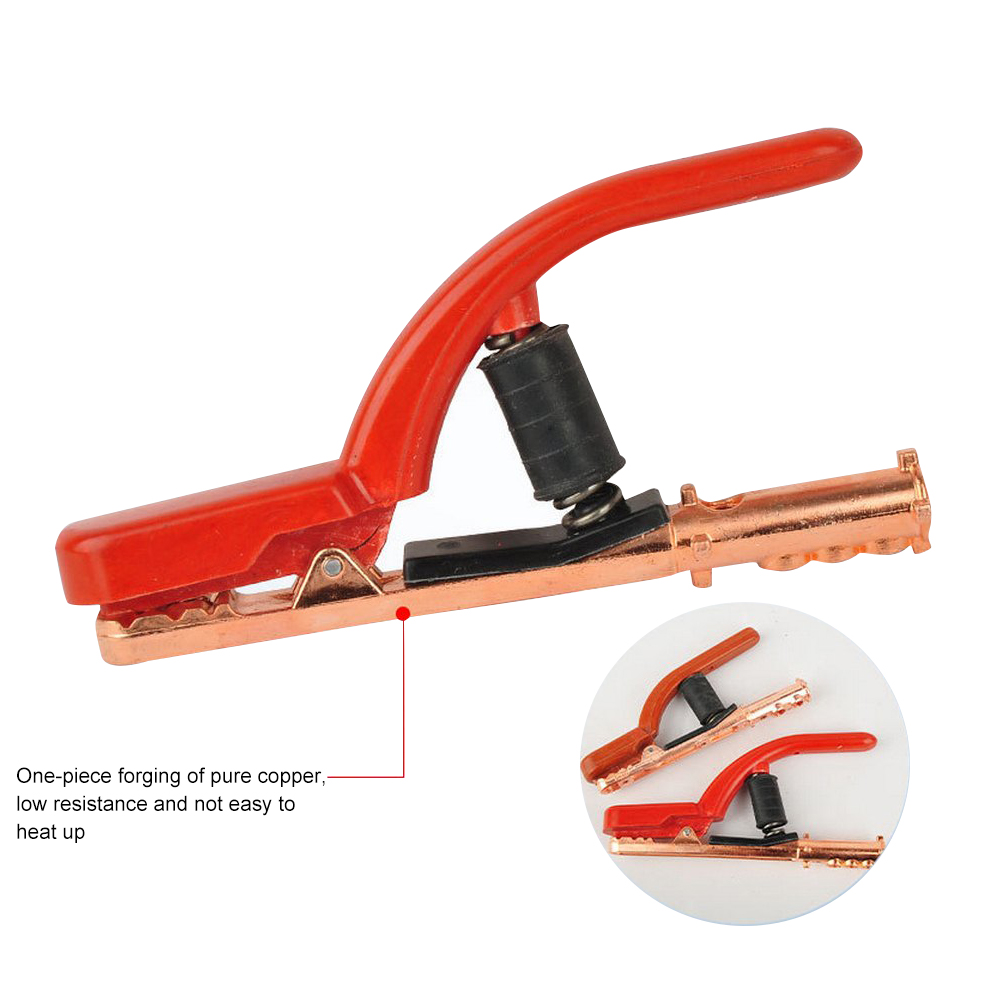 Arc Welding Machine Electrode Holder 300A/800A Electrode Holder Rod Welding Machine Miniature Copper Electrode Welding Machine