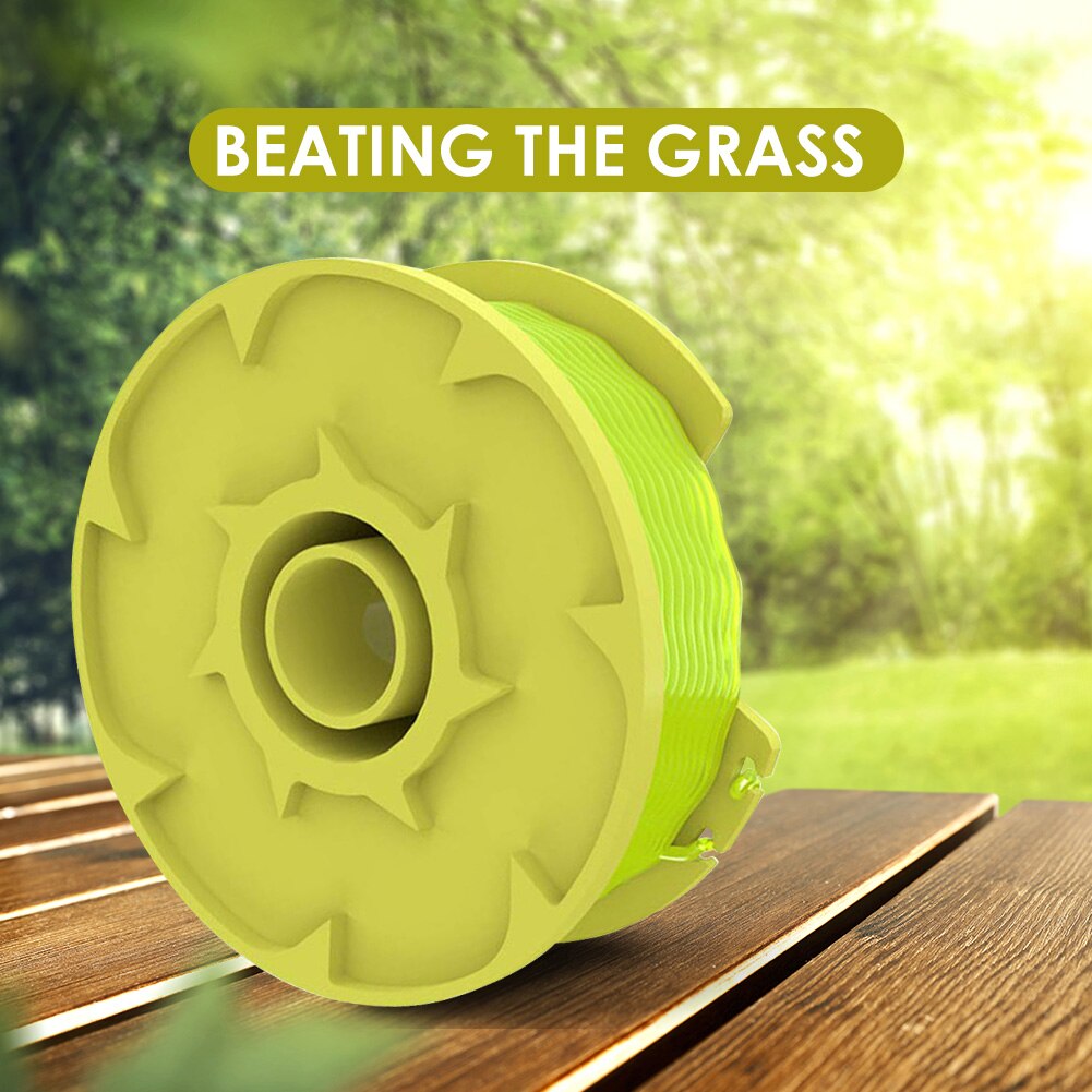 3pcs Replacement Trimmer for Ryobi AC80RL3 Strimmer Line Spool Grass Weeds Trimmer Head Weeding Brush Cutter Parts Garden Tools