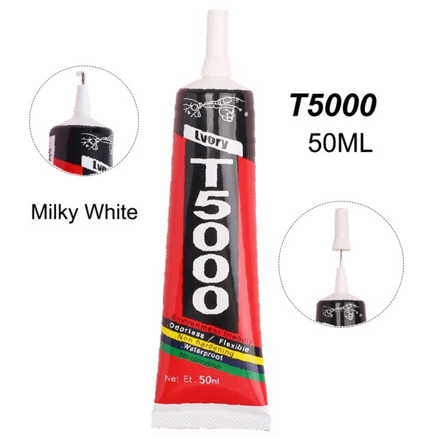 50Ml E6000 Lijm Telefoon Glas Touch Screen Super Sterke Lijm Display Stof Sieraden Kraal Hout E8000 Kleding B7000 B6000 t5000: T5000 50ML