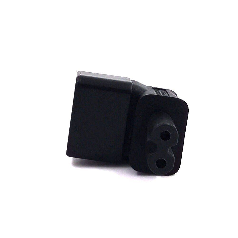 IEC 320 C14 Male to C7 Female Right Angle Power Ad... – Grandado