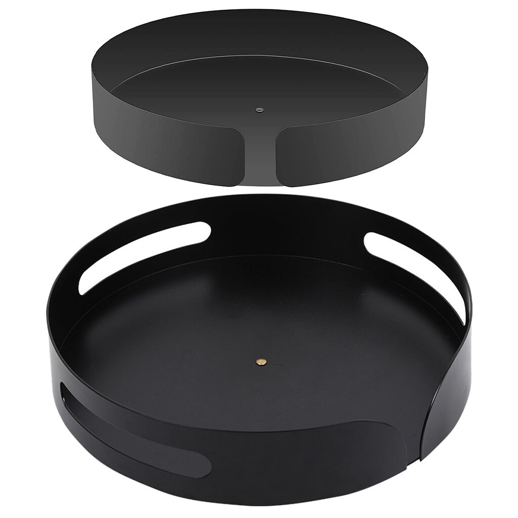 Spice Rack Round Turntable Spice Organiser for Kitchen Cabinet Turntable Spice Rack Holder Organizer