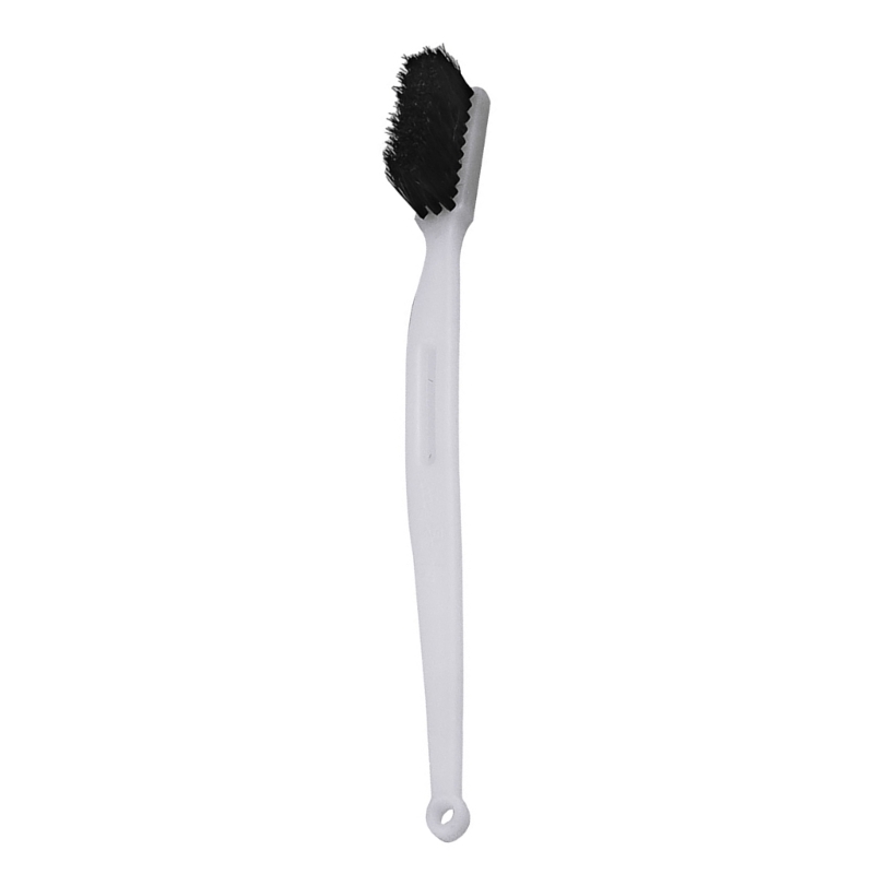 Bristle Brush Hard Bristle Brush Cleaning for Polishing Collectible Items: black