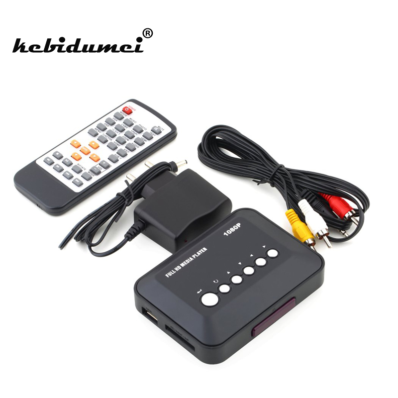 Hoge Prestaties 1080P Hd Sd/Mmc Tv Video 'S Sd Mmc Rmvb MP3 Multi Tv Usb Hdmi-Compatibel media Player Box Met Afstandsbediening