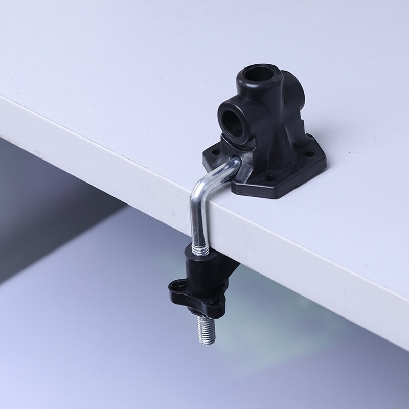 Soporte de Hardware para accesorios de luz LED DIY fijo de Metal lámpara de escritorio con Clip accesorios tornillo de Flash de la Cámara soporte para soporte de micrófono