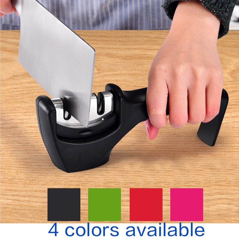 [video]1Pcs Knife Sharpener Ceramic Knife Sharpening Stone Tungsten Steel Diamond Sharpener Kitchen Tools