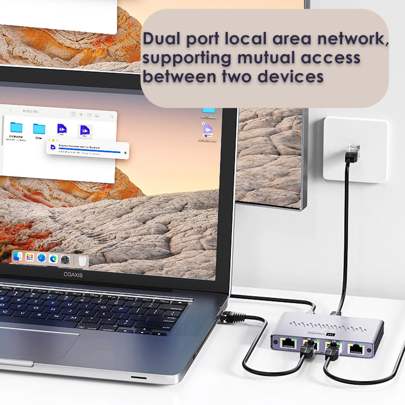 1000Mbps Ethernet 1x4 Splitter Gigabit RJ45 Cat6 LAN Internet 1 in 4 out Extension Coupler for PC Laptop Router Digital TV Box