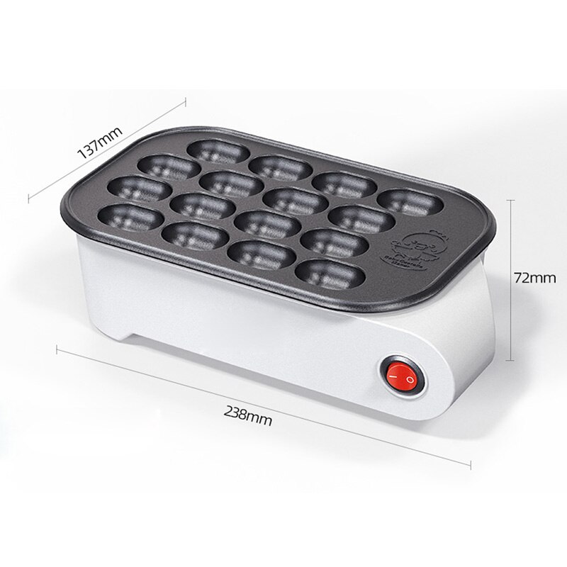 Octopus Bal Maker Takoyaki Bakpan Elektrische Taiyaki Machine Worst Hotdog Eieren Omelet Grill Japanse Vis-Vorm Cake Oven