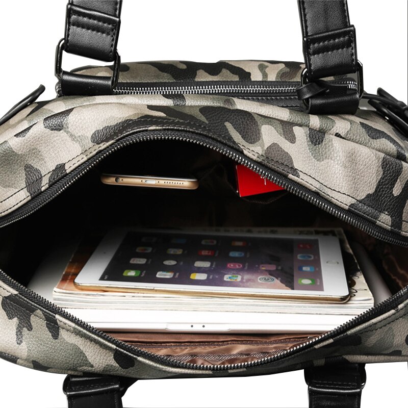 Top pu leren sporttas, crossbody tas, reistas voor heren, messenger handtas, fitness tassen, laptoptas, aktetas voor heren